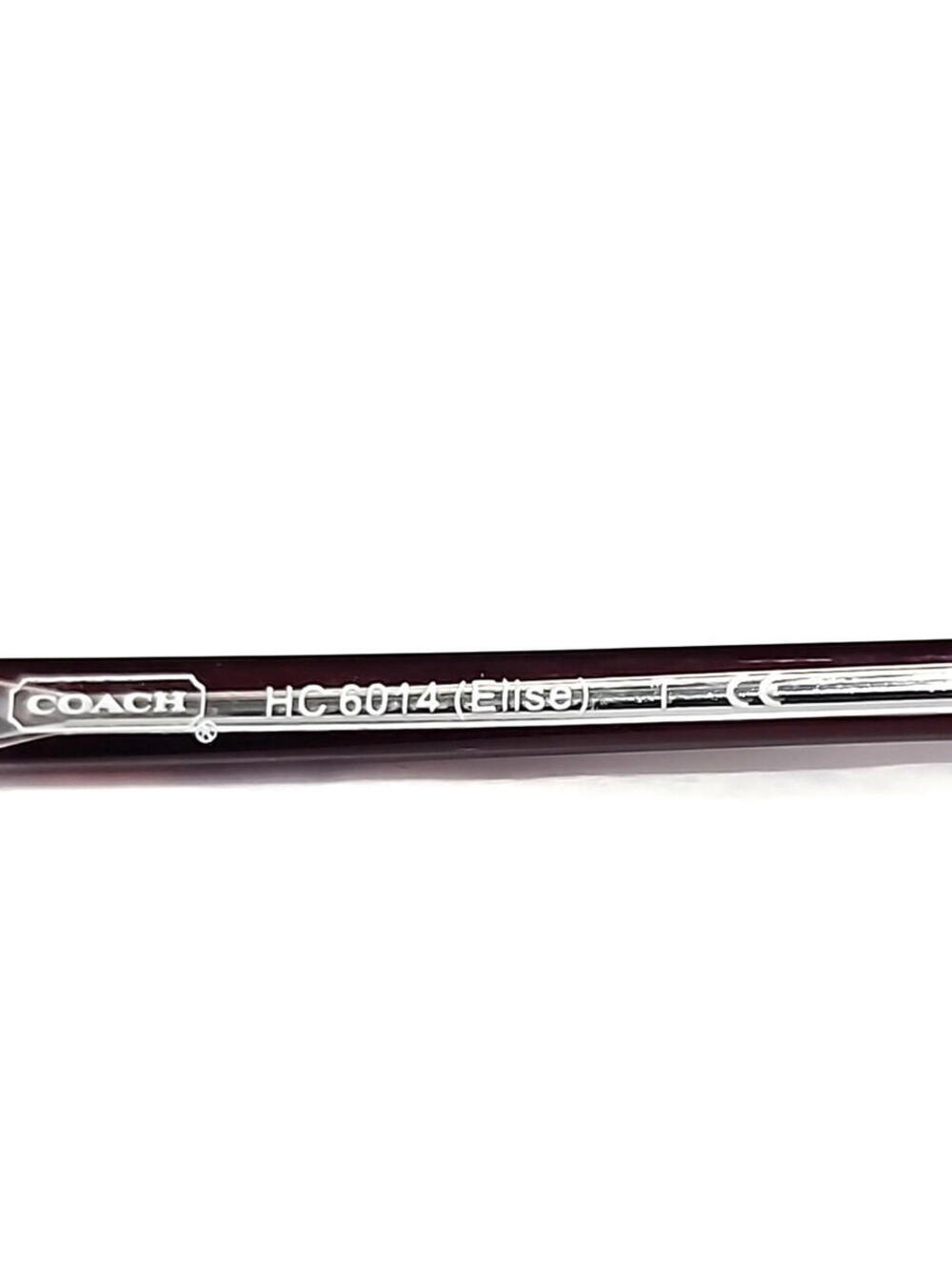 Coach HC6014 Elise 5251 Burgundy Eyeglasses 50-15 135 - Picture 8 of 9